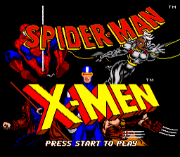 Spiderman and the X-Men: Arcade's Revenge screenshot 2 for Sega Mega Drive